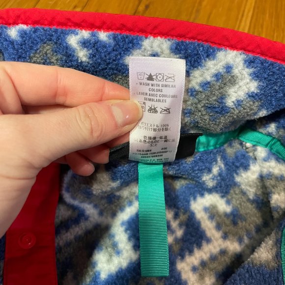 NWOT Patagonia Synchilla Snap T 2013 Aurora Channel Blue Fleece Men's S - Picture 7 of 10